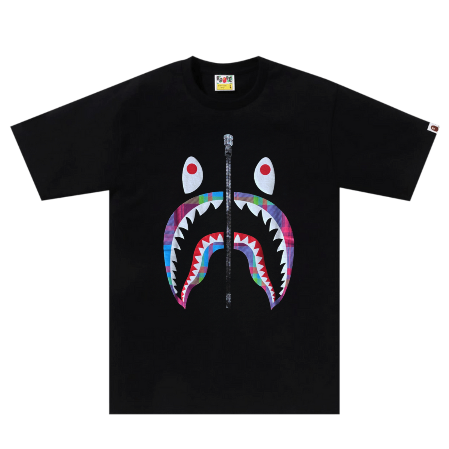 Bape Colored Check Shark