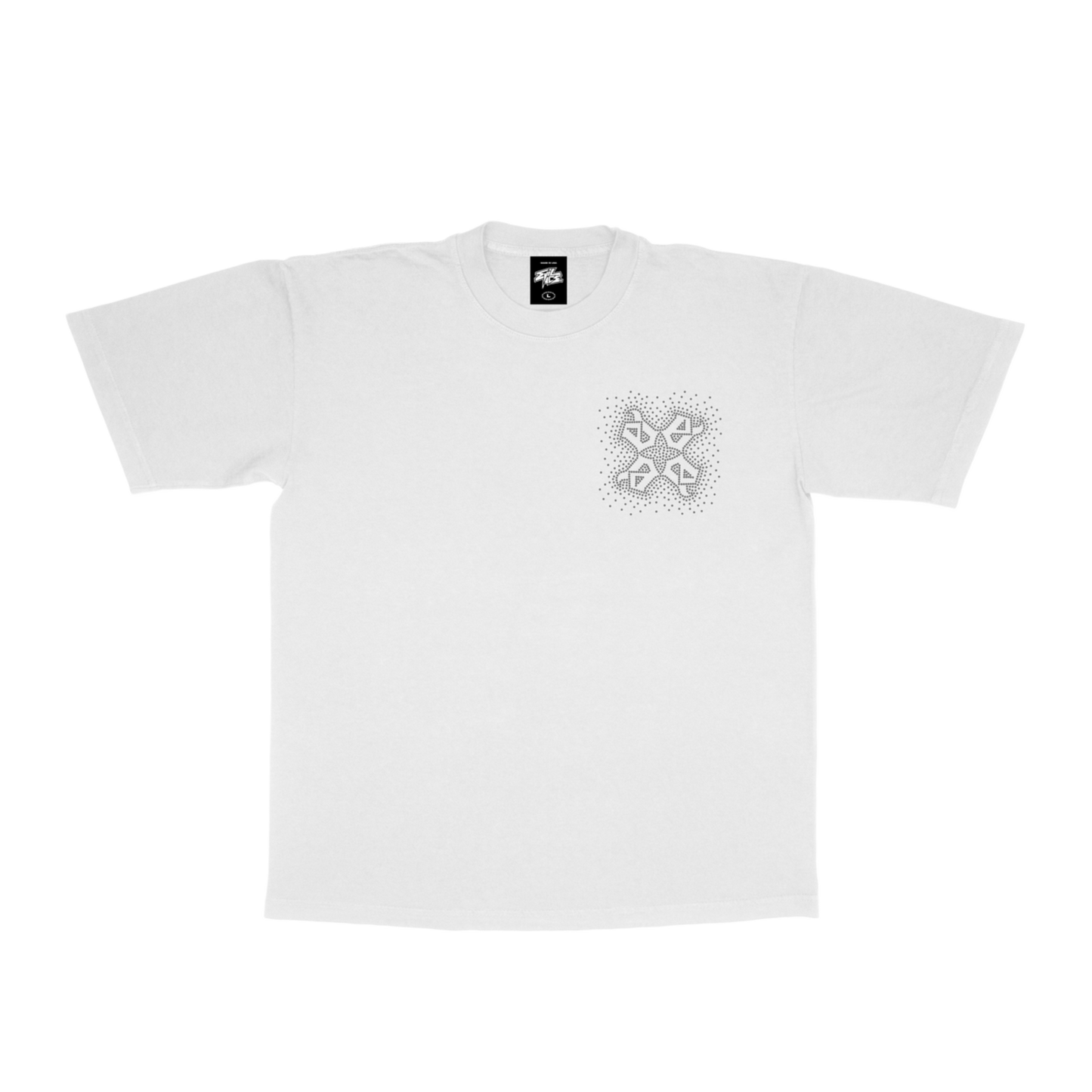 Evil Vice - RHINESTONE (White)