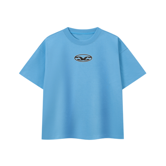 CC Sky Blue Boxy Tee