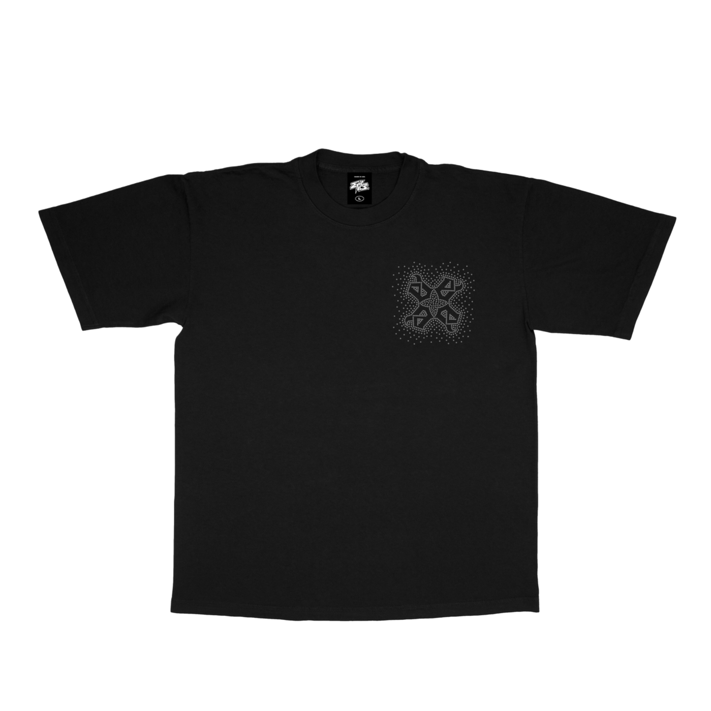 Evil Vice - RHINESTONE (Black)