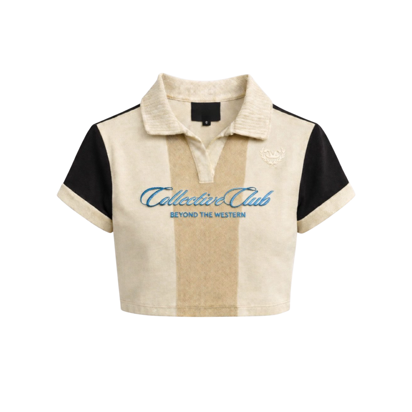 Collective Club- Cowgirl Crop Top Polo