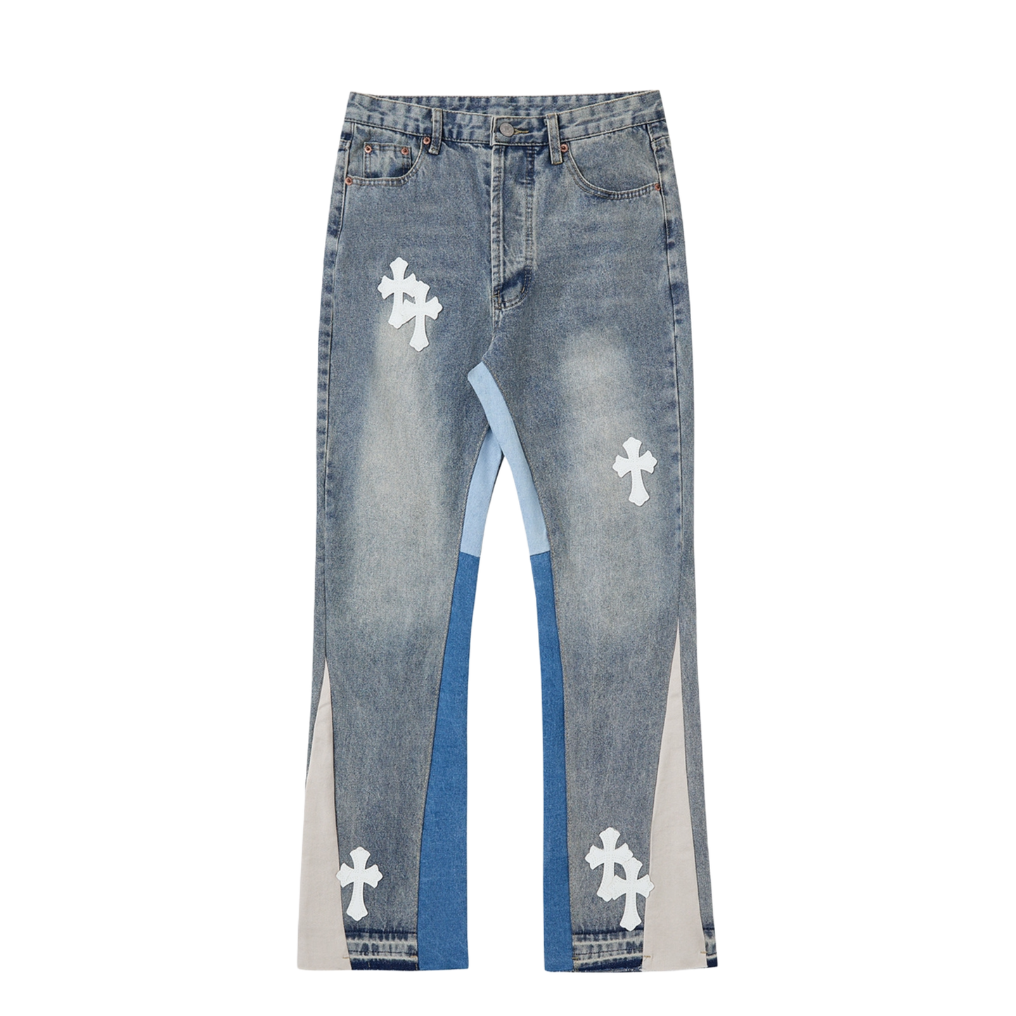 Faith Flare Denim (Light Blue)
