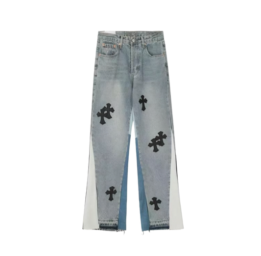 Faith Flare Denim (Light Blue)