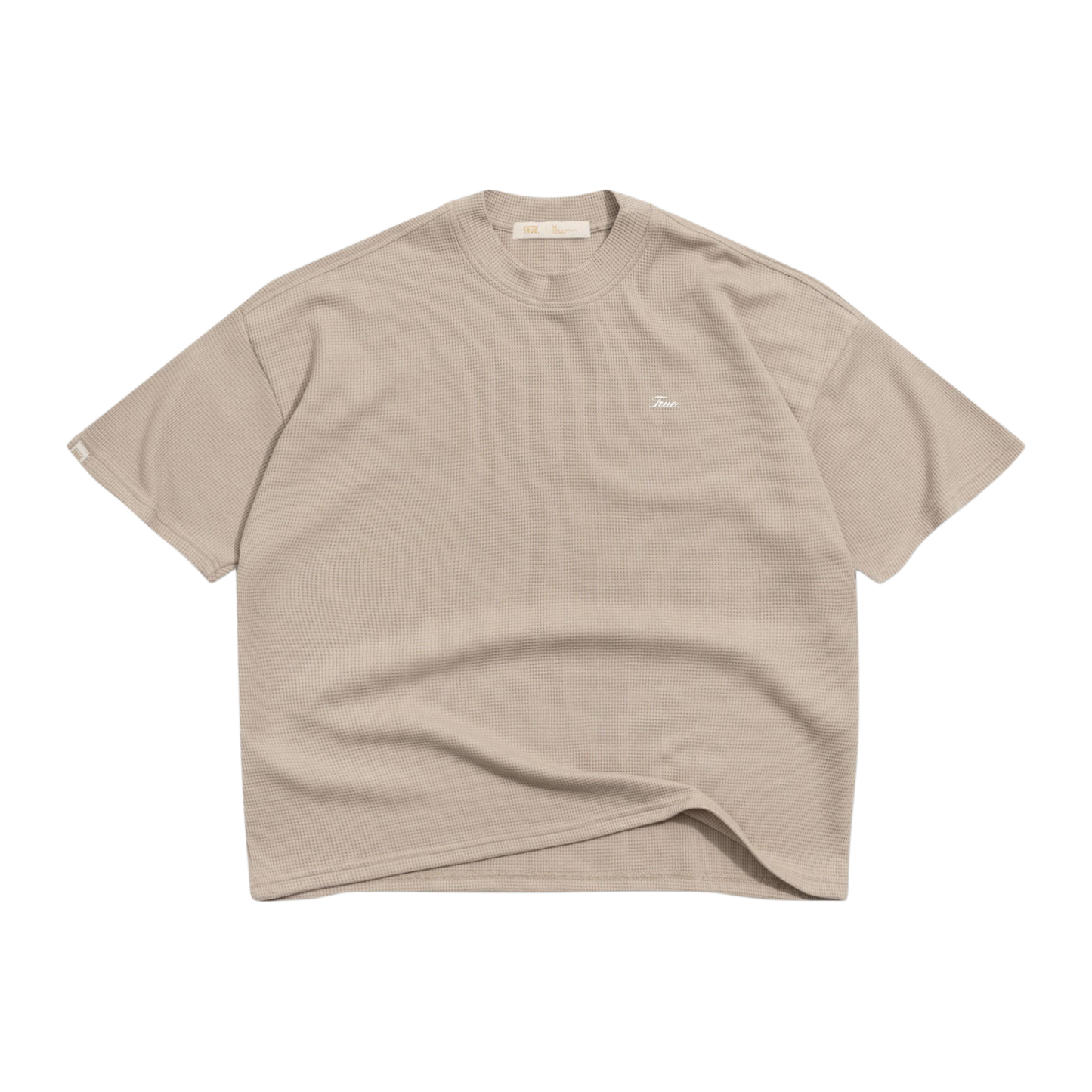 True- Texture Boxy Tee (Sand)