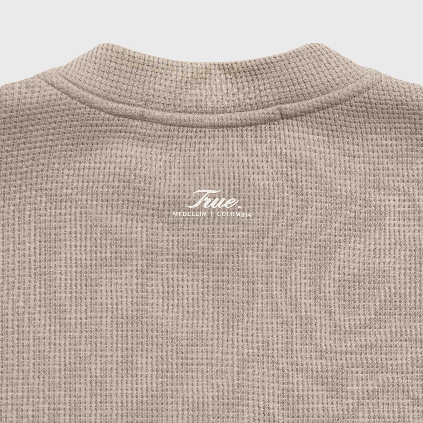 True- Texture Boxy Tee (Sand)