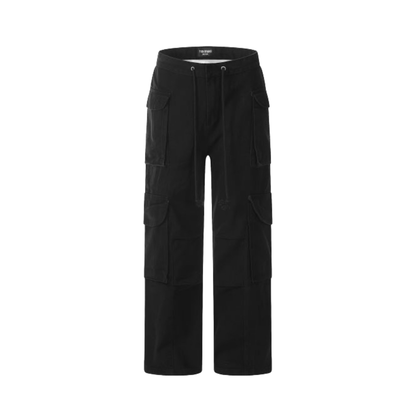 Triple Black Cargo Pants