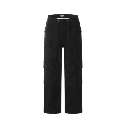 Triple Black Cargo Pants