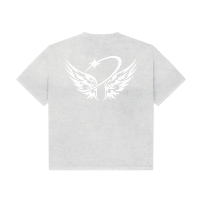 Fantasy Supply- Wings Tee Heather Grey